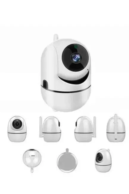 Akıllı Güvenlik Kamerası HD Görüntü Kalitesi Hareket Algılama Wifi Kamera
