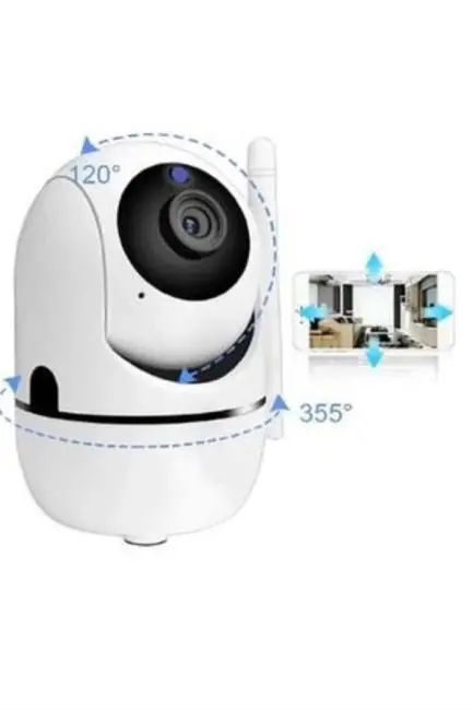 Akıllı Telefon Uyumlu Gece Görüşlü Güvenlik Kamerası