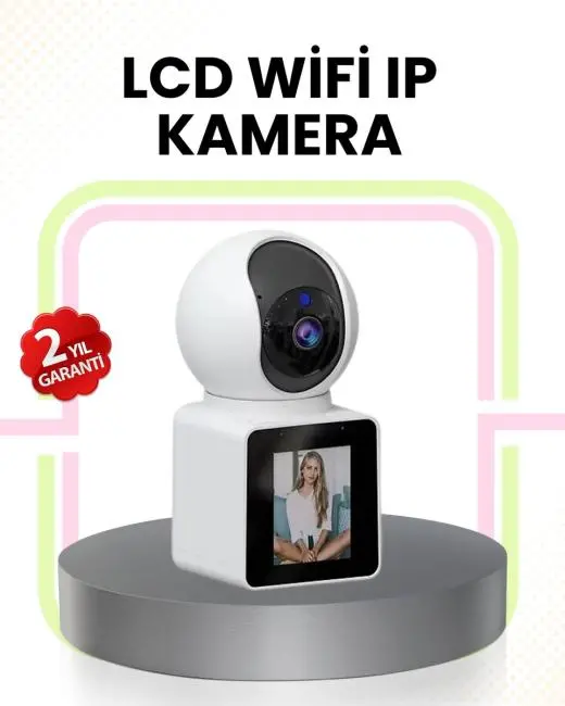 Akıllı Ev Güvenlik Kamerası 2K Ultra HD Hareket Algılama ve Çağrı Özellikli