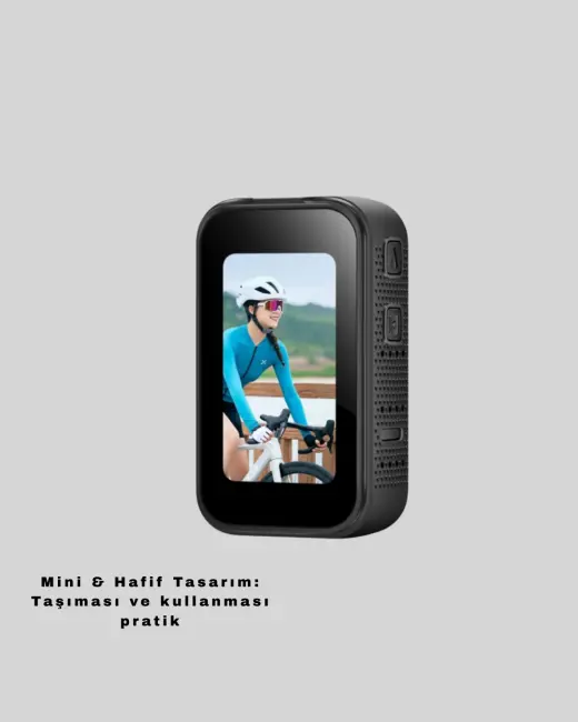 Profesyonel Günlük Video ve Vlog Çekimleri İçin Kompakt Taşınabilir Kamera