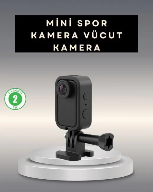 Profesyonel Günlük Video ve Vlog Çekimleri İçin Kompakt Taşınabilir Kamera