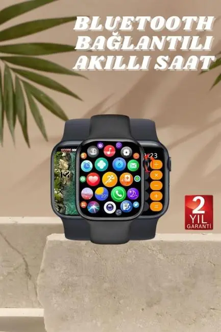 Akıllı Saat Nabız Ölçebilen Adımsayar Kalori Hesaplama Tema Değiştirme GPS Uyumlu