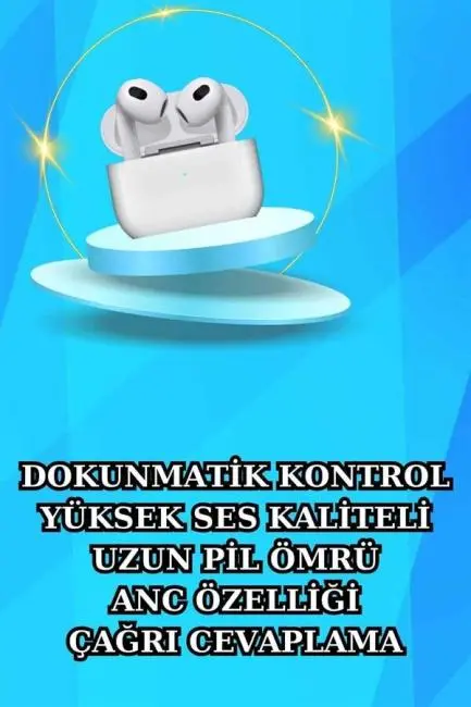 Akıllı Saat ve Kulaklık Seti Bildirim Görme Arama Cevaplama ANC Özelliği