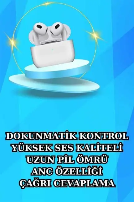 Akıllı Saat ve Kulaklık Seti Bildirim Görme Arama Cevaplama ANC Özelliği