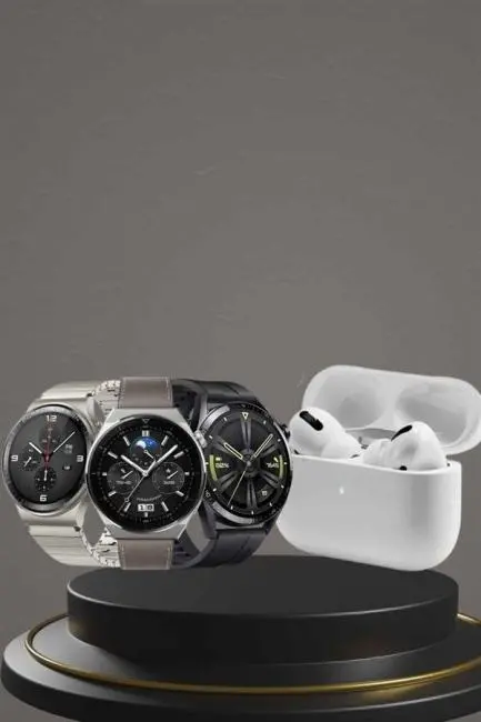 Aynalı Bluetooth Kulaklık Yeni Nesil Akıllı Saat Titreşimli Nabız Ölçer Spor Modları