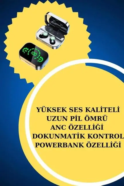 TWS Bluetooth Kulaklık ve Akıllı Saat Uyku Takibi Nabız Ölçer Uzun Pil Ömrü