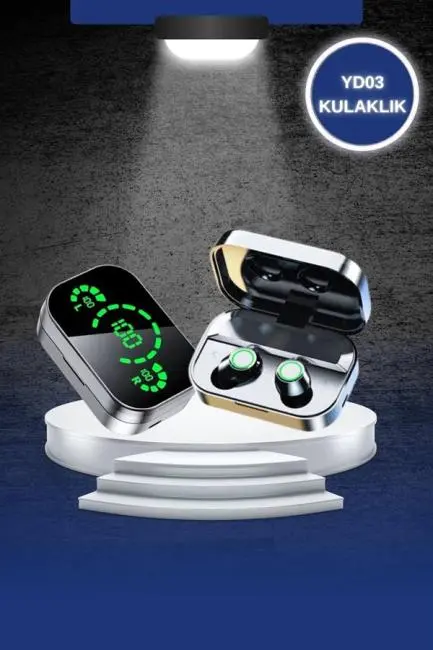 Dokunmatik Akıllı Saat Yeni Nesil Kulaklık Kampanyası Bluetooth Bağlantılı ANC Özelliği