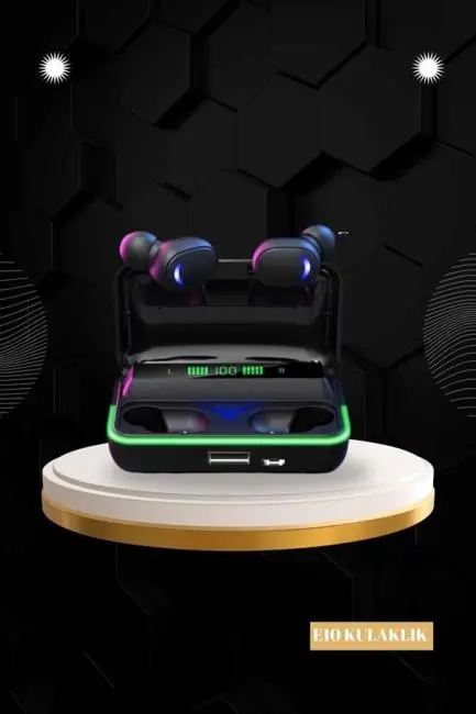 Powerbank Bluetooth Kulaklık Ve Akıllı Saat 7 Kordonlu Metal Kordon Plastik Kordon