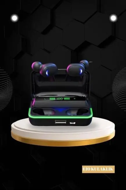 Ucuz ve Kaliteli Kulaklıklı Saat Seti Bluetooth Bağlantılı Akıllı Saat ve Kulaklık