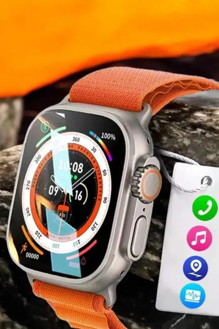 Akıllı Saat Uyku ve Spor Takibi Yeni Nesil Bluetooth Bağlantılı Amoled Ekran