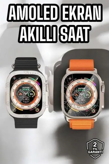 Akıllı Saat NFC ve GPS Uyumlu Uyku ve Sağlık Takibi Sesli Görüşme