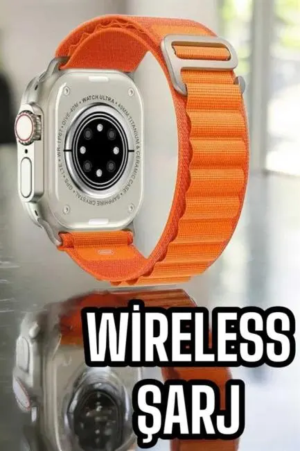 Yeni Nesil Akıllı Saat Nabız Ölçer Sağlık Ölçer ve Kalori Ölçer Uyku Takibi NFC Özelliği