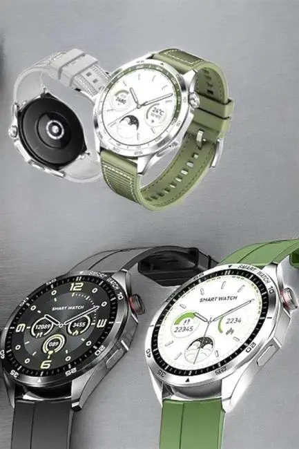 Akıllı Saat Bildirim Görme Sesli Görüşme Çoklu Kordon GPS Takibi