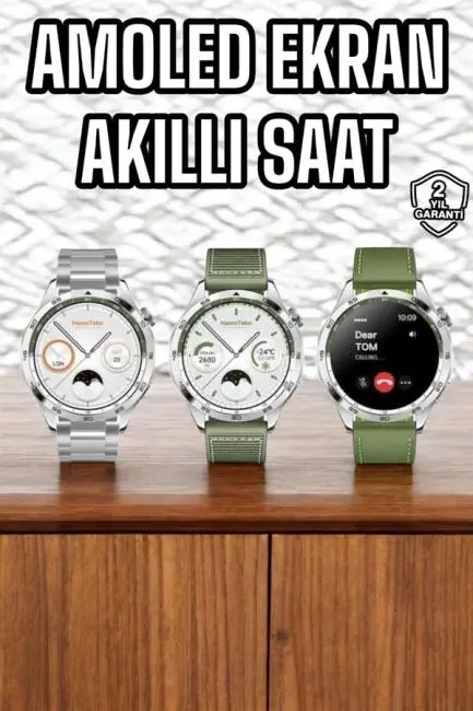 Akıllı Saat Sesli Görüşme Uyku ve Sağlık Takibi NFC Uyumlu