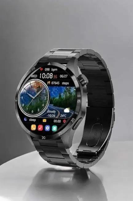 Akıllı Saat Sesli Görüşme NFC Uyumlu Bildirim Görme ve Uyku ve Sağlık Takibi