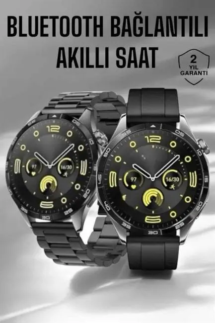 Akıllı Saat Sesli Görüşme NFC Uyumlu Bildirim Görme ve Uyku ve Sağlık Takibi