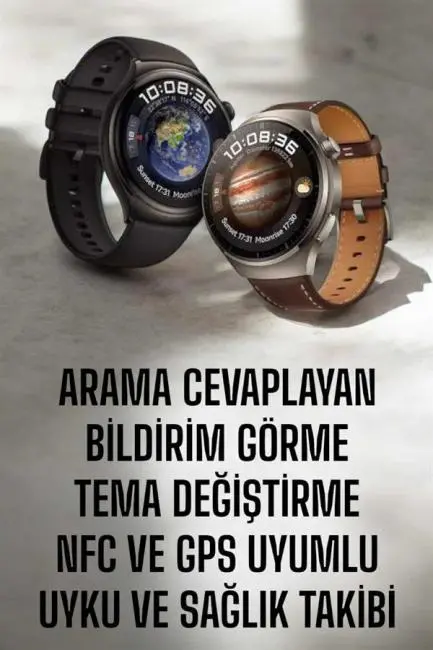 Akıllı Saat Sesli Görüşme NFC Uyumlu Bildirim Görme ve Uyku ve Sağlık Takibi