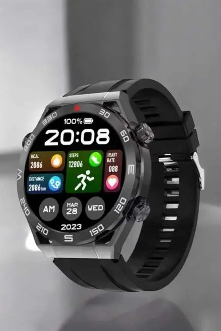 Akıllı Saat Yeni Nesil 2024 Model Metal Kordonlu Bluetooth Bağlantılı