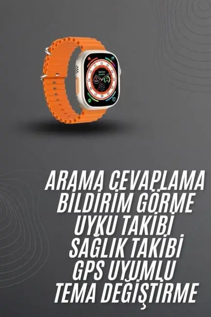 Akıllı Saat Arama Cevaplayan Bildirim Görme Yeni Nesil Bluetooth Bağlantılı