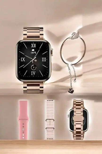 Akıllı Saat Bileklik Hediyeli Uzun Pil Ömrü GPS Takibi