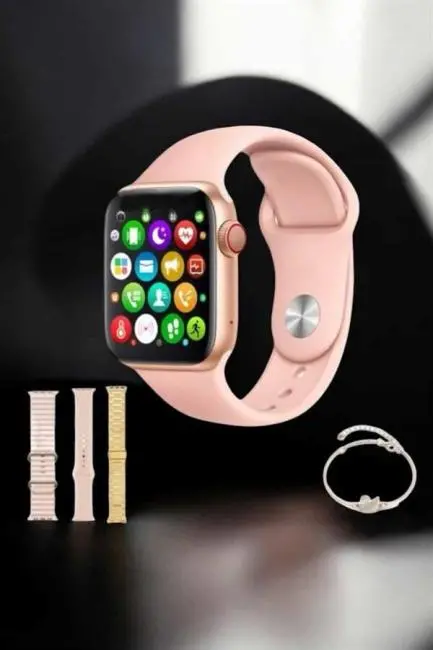 Akıllı Saat Kadınlara Uyku Ve Sağlık Takibi Yapabilen Bileklik Hediyeli