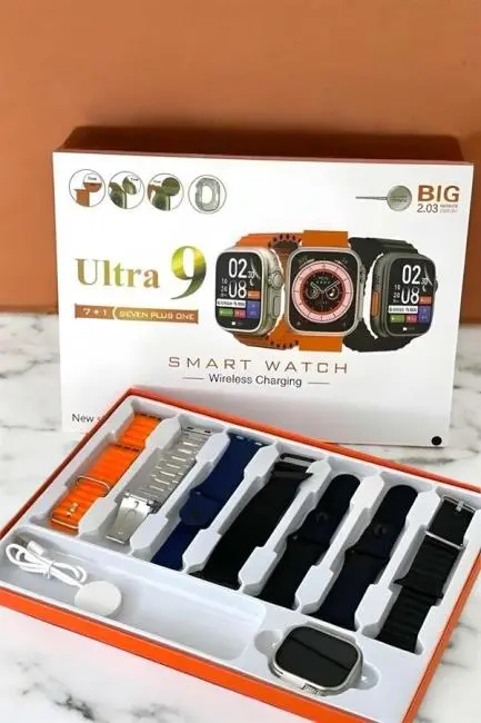 Akıllı Saat Android Ve İOS Uyumlu Arama Cevaplayan Dokunmatik Ekran