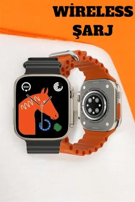 49MM Ekranlı Kan Basıncı ve Adımsayar Özellikli Bluetooth Akıllı Saat