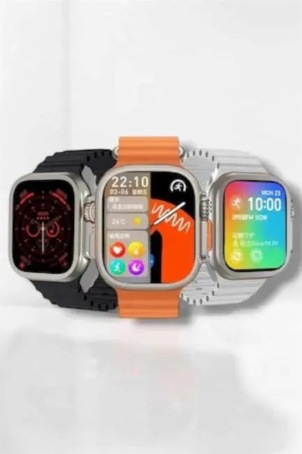 Bluetooth Bağlantılı Nabız Kan Basıncı Oksijen Ölçer Akıllı Saat