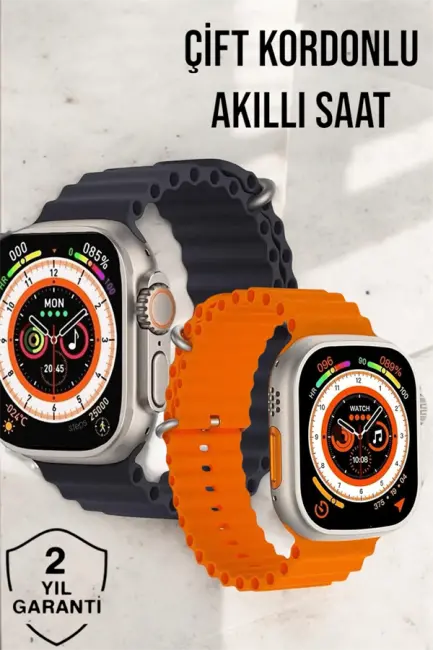 Bluetooth Bağlantılı Nabız Kan Basıncı Oksijen Ölçer Akıllı Saat