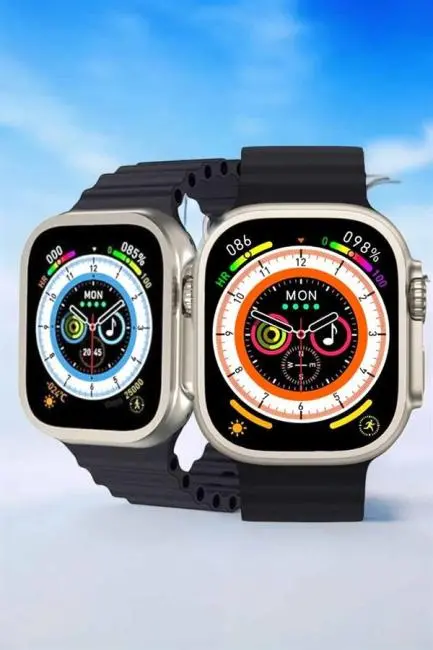 Bluetooth Bağlantılı Nabız Kan Basıncı Oksijen Ölçer Akıllı Saat