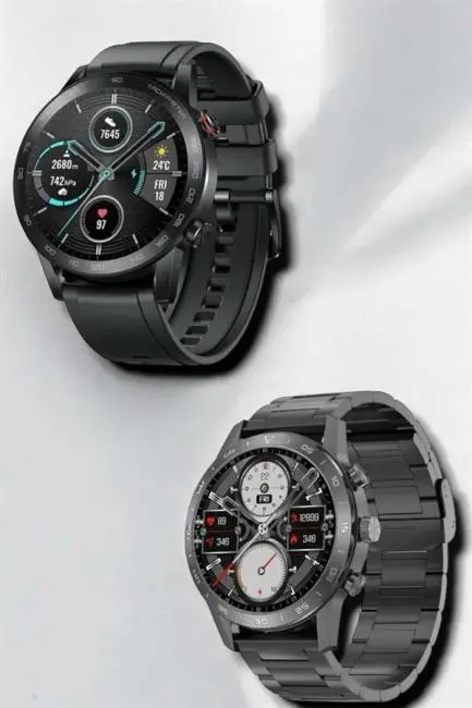 Çift Kordonlu Yüksek Çözünürlüklü Akıllı Saat Uyku İzleyici & Spor Modları