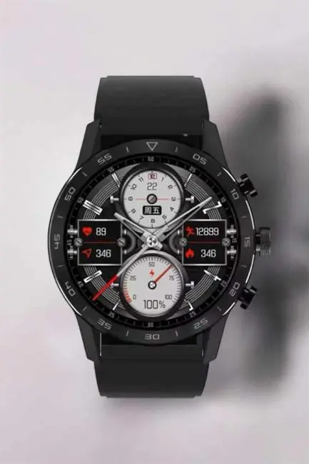 Suya Dayanıklı Dokunmatik Akıllı Saat Bluetooth 5.0 Sesli Asistan ve Sağlık Takibi