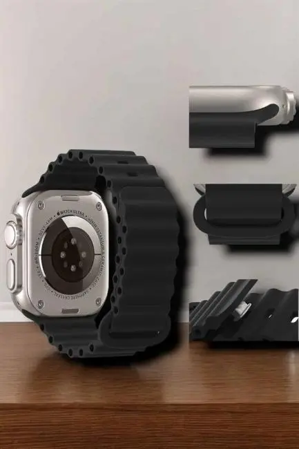 Suya ve Toza Dayanıklı 45 MM Akıllı Saat Bildirim ve Cevapsız Çağrı Görüntüleme