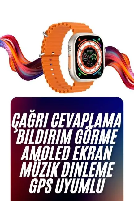 Android ve İOS Uyumlu Uyku ve Sağlık Takibi Yapabilen 3 Kordonlu Akıllı Saat