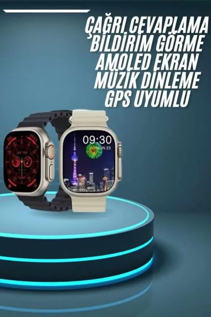 Akıllı Saat Çok Fonksiyonlu Uzun Pil Ömürlü Çağrı Cevaplayabilen Kol Saati