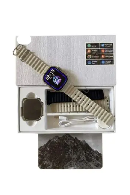 Akıllı Saat Çok Fonksiyonlu Unısex Sosyal Medya Girişli Bluetooth Bağlantılı