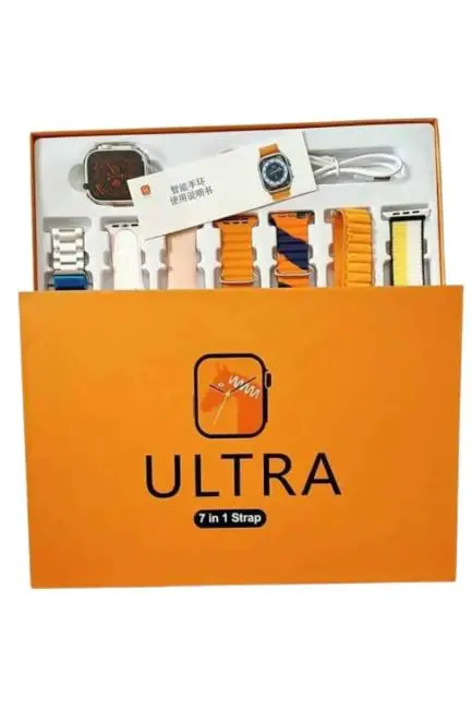 Unısex 7 Kordonlu Çok Fonksiyonlu Nabız Ölçer Uyku ve Sağlık Takibi