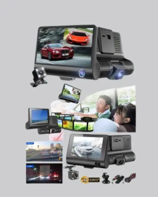 G-Sensör Park Modu ve Döngüsel Kayıt Destekli Araç DVR