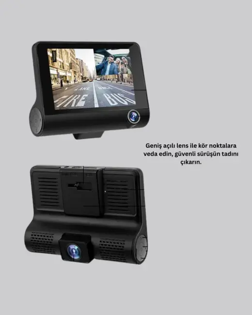 G-Sensör Park Modu ve Döngüsel Kayıt Destekli Araç DVR