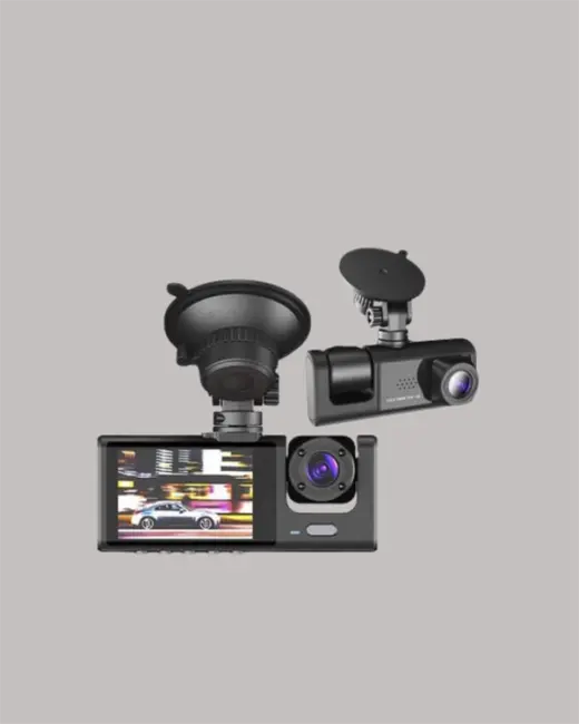 TA-01 1080P Ön 720P Arka ve İç Kamera Sistemli DVR