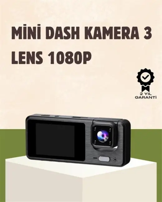 Full HD 3 Kanallı Araç Kamerası – Akıllı Çözümlerle Sürüş