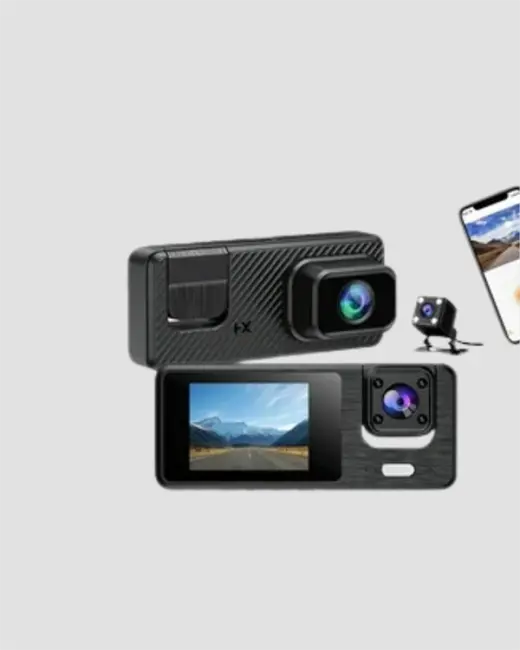 3 Kameralı DVR Araç Kamerası – Tam Güvenlik Tam Kapsama