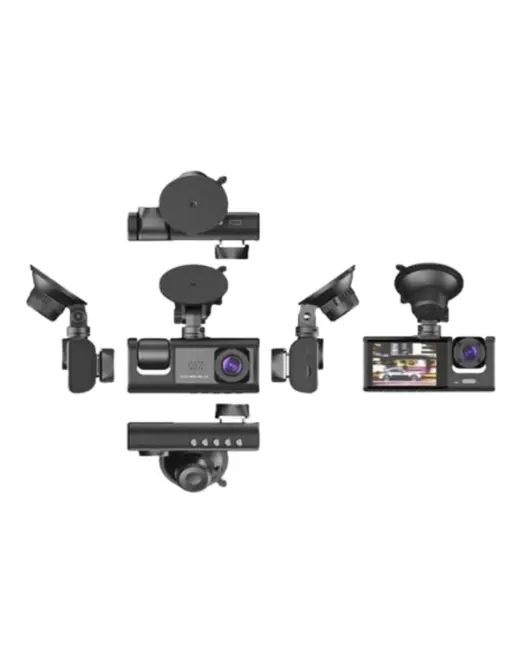 3 Kameralı Dashcam Sistem – Geri Görüş Yardımı Park Koruması ve G-Sensör