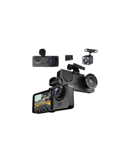 Full HD Çözünürlüklü Üç Kameralı Araç İçi Kamera – Park ve Sürüş Güvenliği