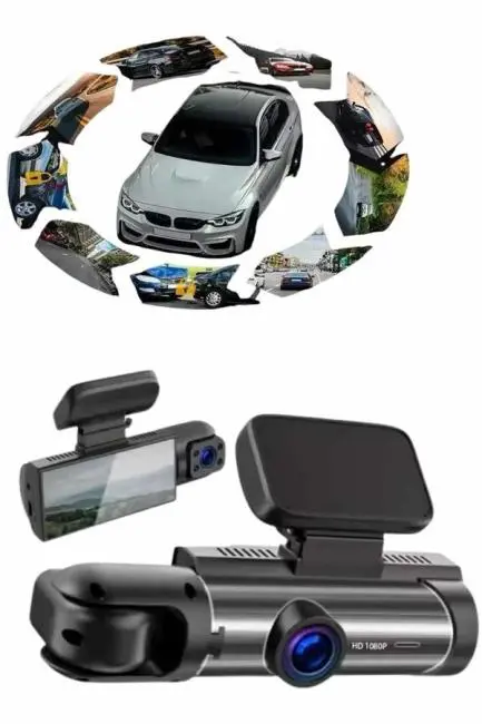 Araç Kamerası Dönebilen HD Kaliteli Video ve Fotoğraf Kaydedici