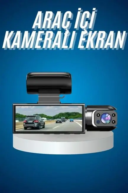 Araç Kamerası Dönebilen HD Kaliteli Video ve Fotoğraf Kaydedici