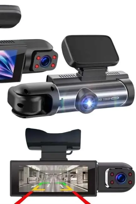 Çift Kameralı Araç Kamerası Ön ve Arka Kameralı
