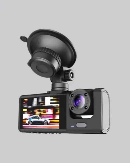 Full HD Üç Kameralı Araç Kamerası 170° Geniş Açılı ve Park Destekli