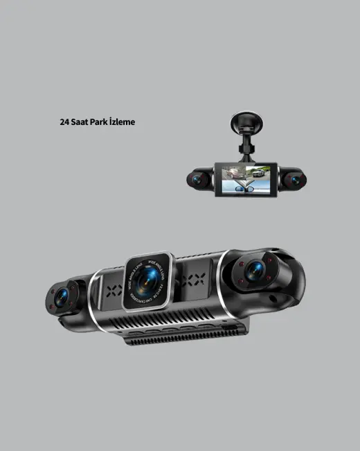 1080P 4 Kanallı Araç Kamerası GPS + WiFi + G Sensör Destekli