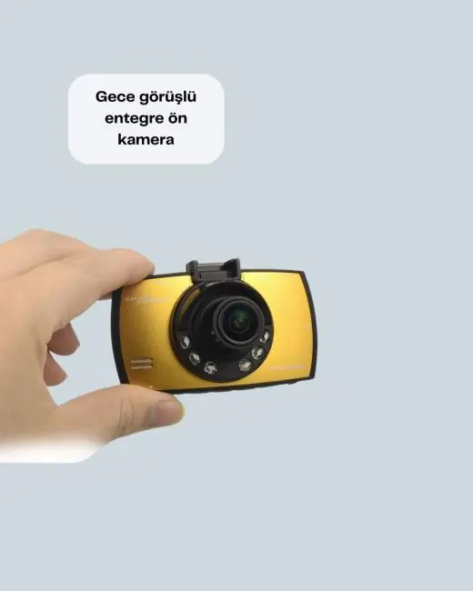 Full HD Araç Kamerası G Sensor Gece Görüşlü Dash Cam